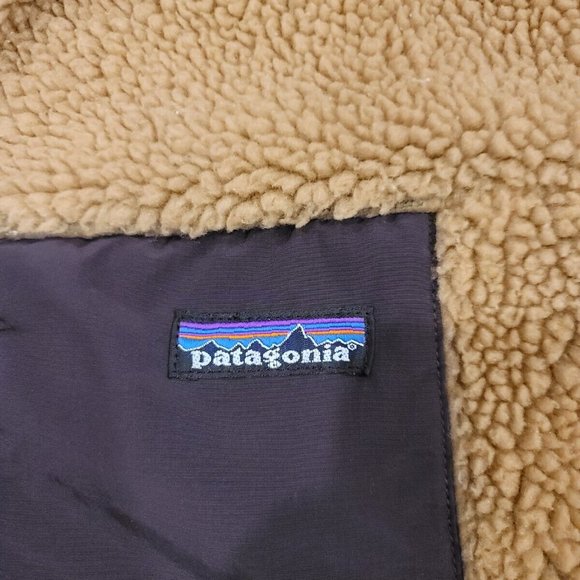 Patagonia Mens Medium Classic Retro-X Jacket Deep Pile Fleece Sherpa Brown - Picture 13 of 16